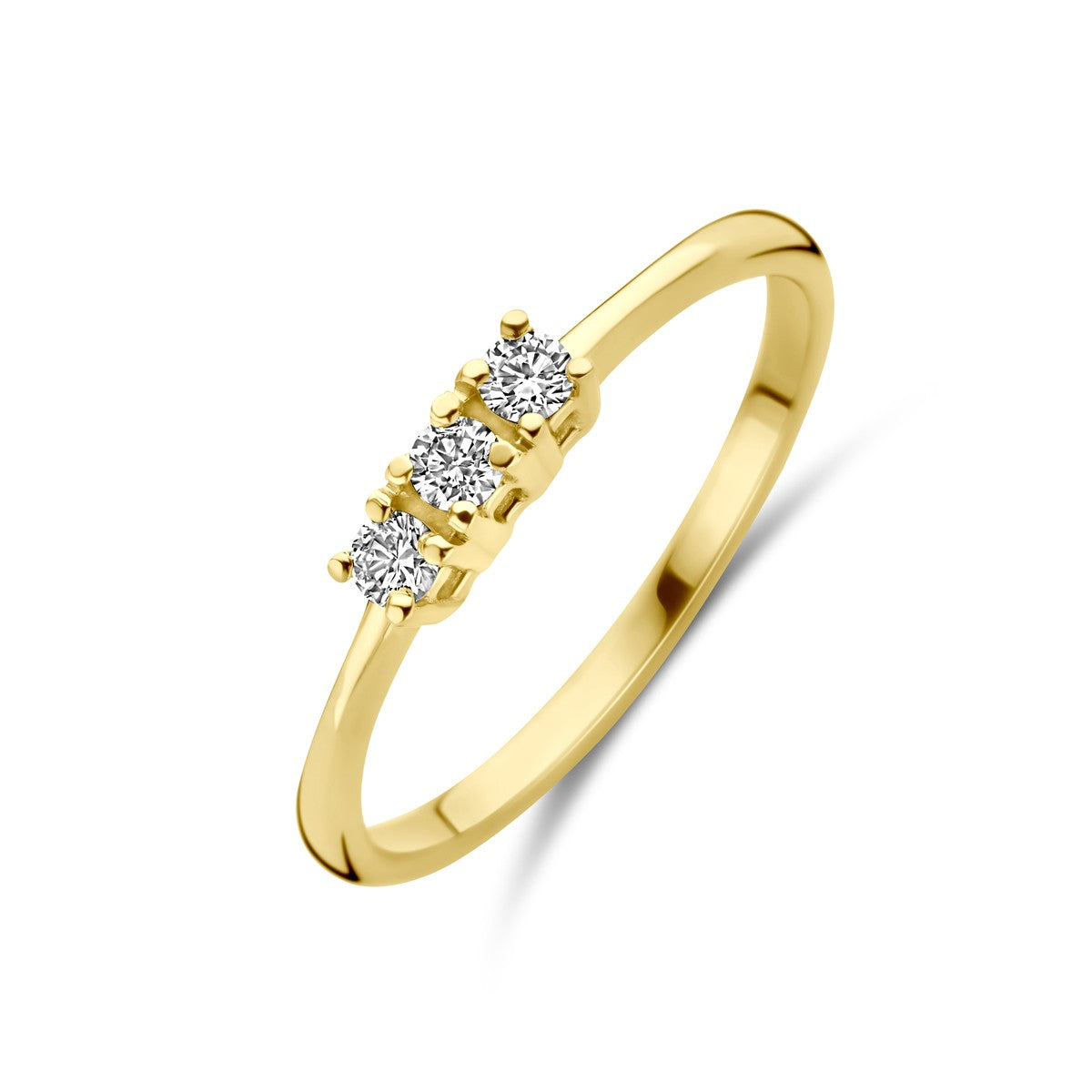 Fantasy Collection Ring diamant 18K geelgoud