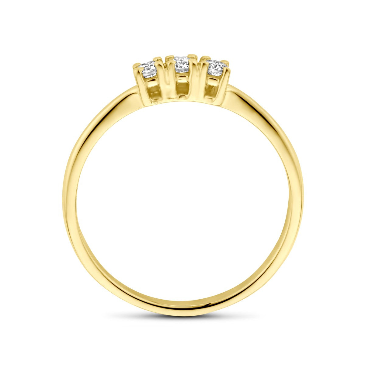 Fantasy Collection Ring diamant 18K geelgoud