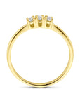 18K Geelgoud Ring Diamant 0.12Ct H Si 7000293 - PansiteNederland.nl