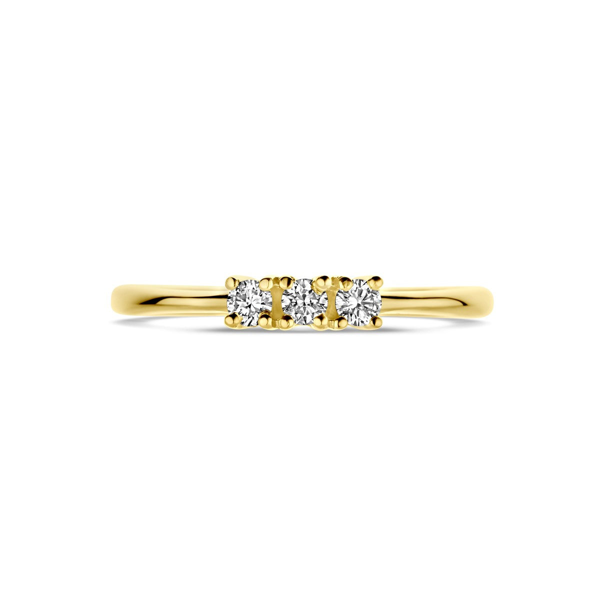 Fantasy Collection Ring diamant 18K geelgoud