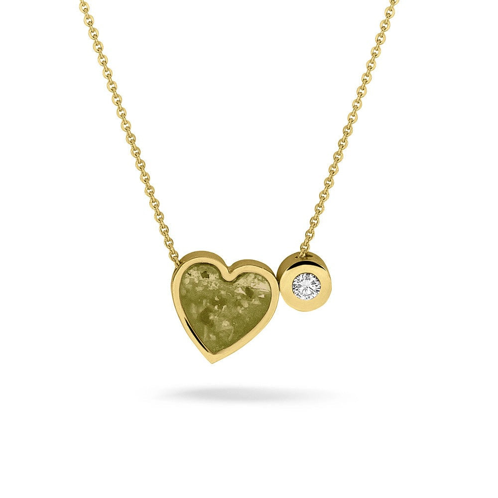 See You Mini hart ashanger in goud met collier – 701 – afbeelding 20