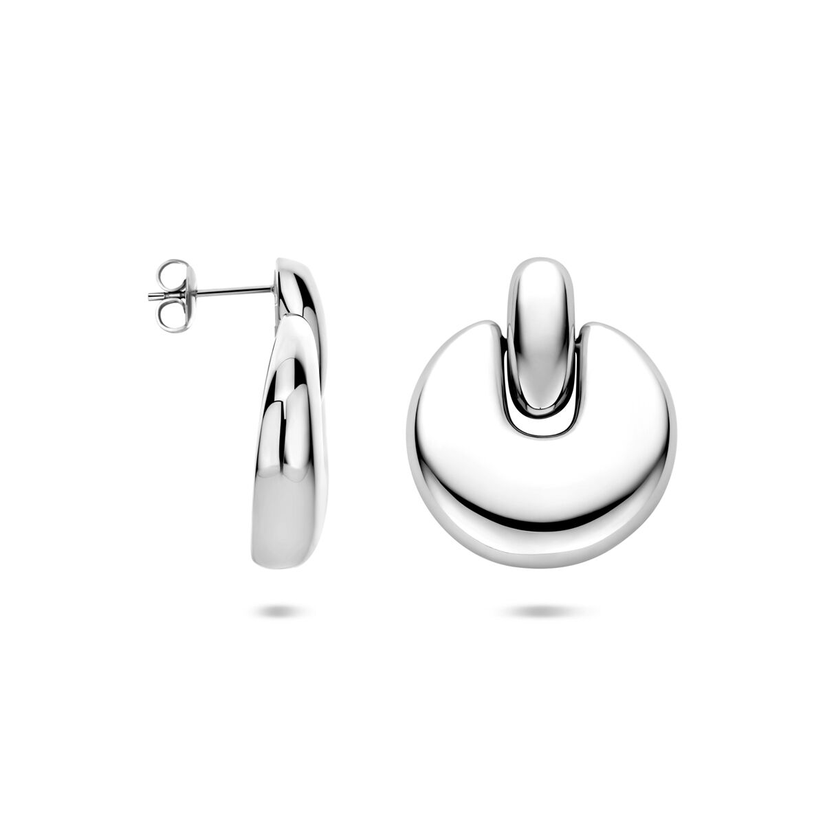 Fantasy Collection Hangende oorbellen 29,5 mm edelstaal