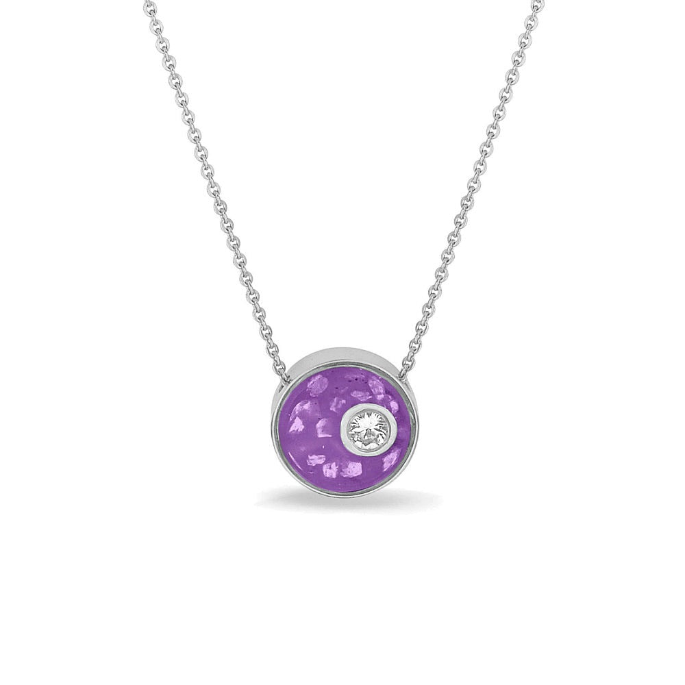 See You Gouden rond hangertje met steen voor as – 709 – afbeelding 60