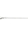 18K witgoud collier anker gediamanteerd 1,1 mm 41 - 43 - 45 cm 7100036 - PansiteNederland.nl