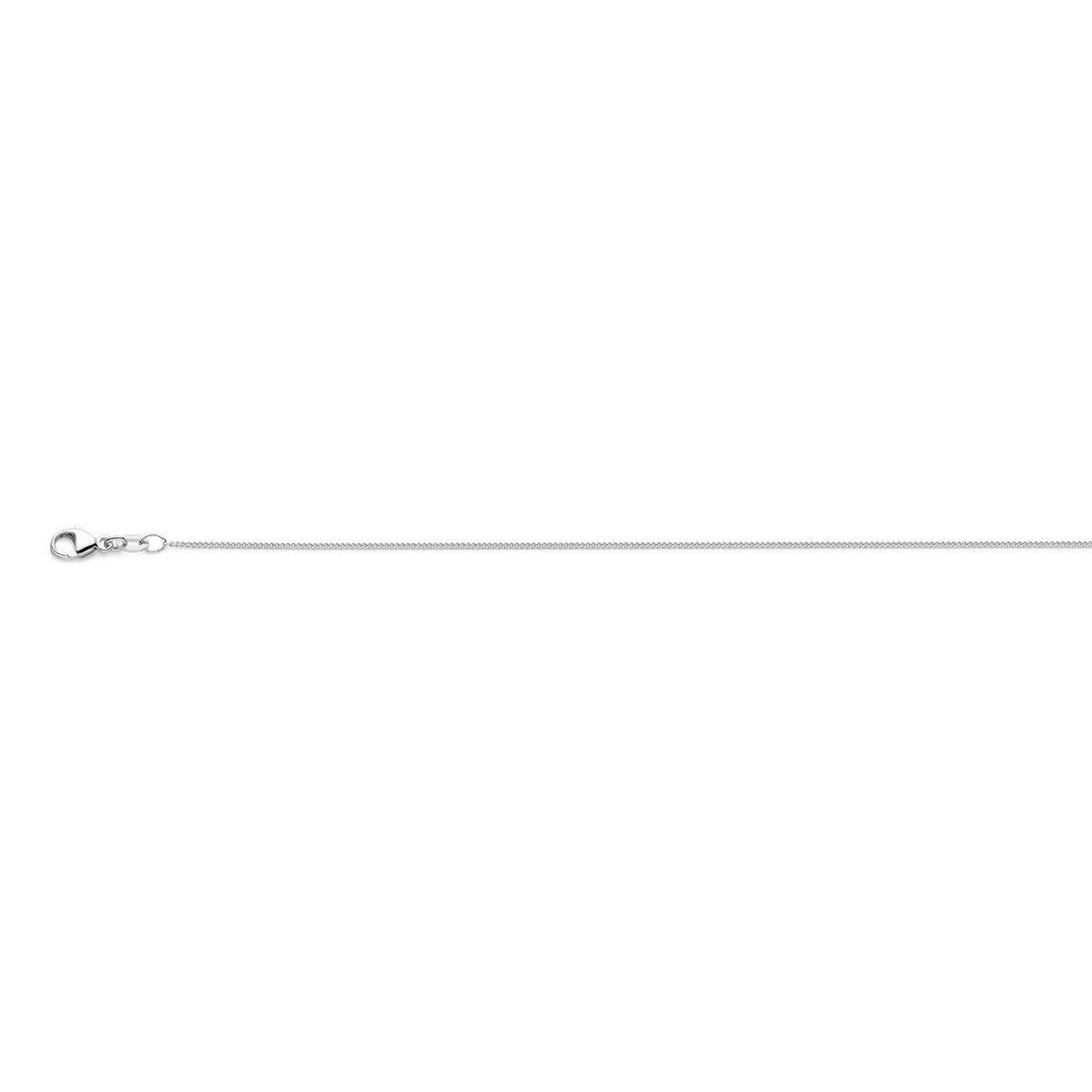 Fantasy Collection Collier gourmette 1,1 mm 41 - 43 - 45 cm 18K witgoud