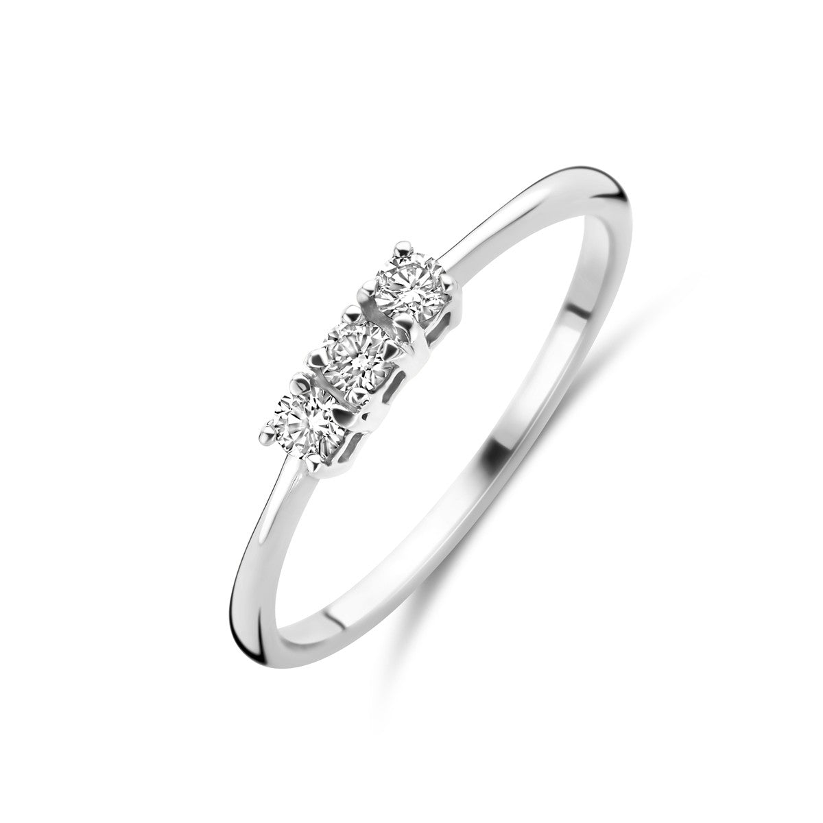 Fantasy Collection Ring diamant 0.15ct h si 18K witgoud