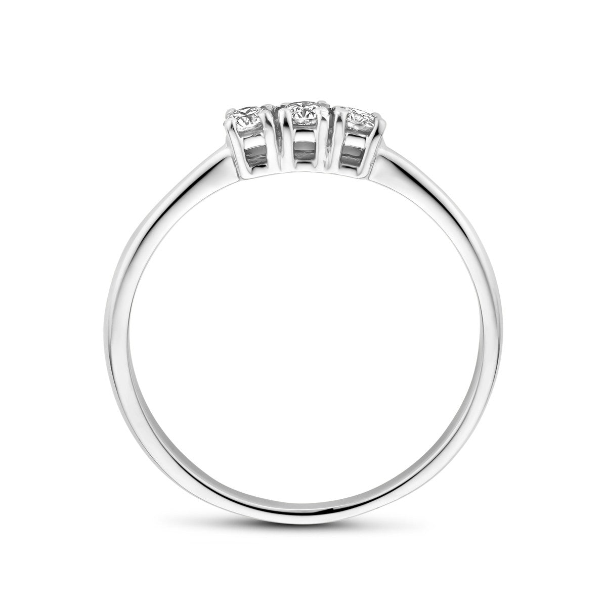 Fantasy Collection Ring diamant 0.15ct h si 18K witgoud