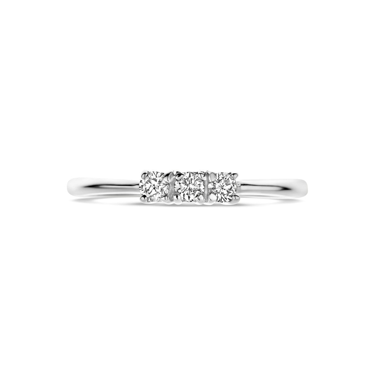 Fantasy Collection Ring diamant 0.15ct h si 18K witgoud