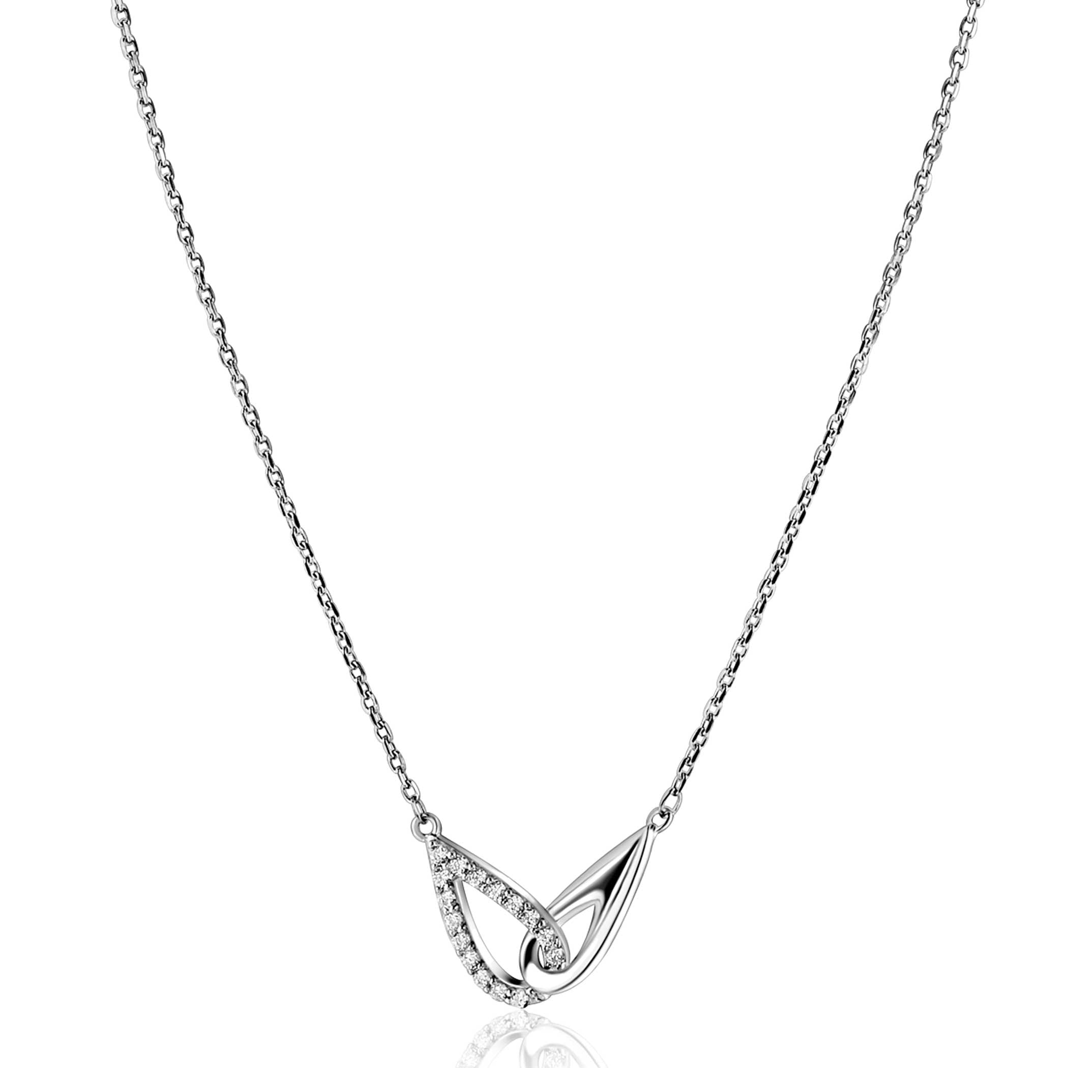 ZINZI Zilveren Ketting ZIC2768