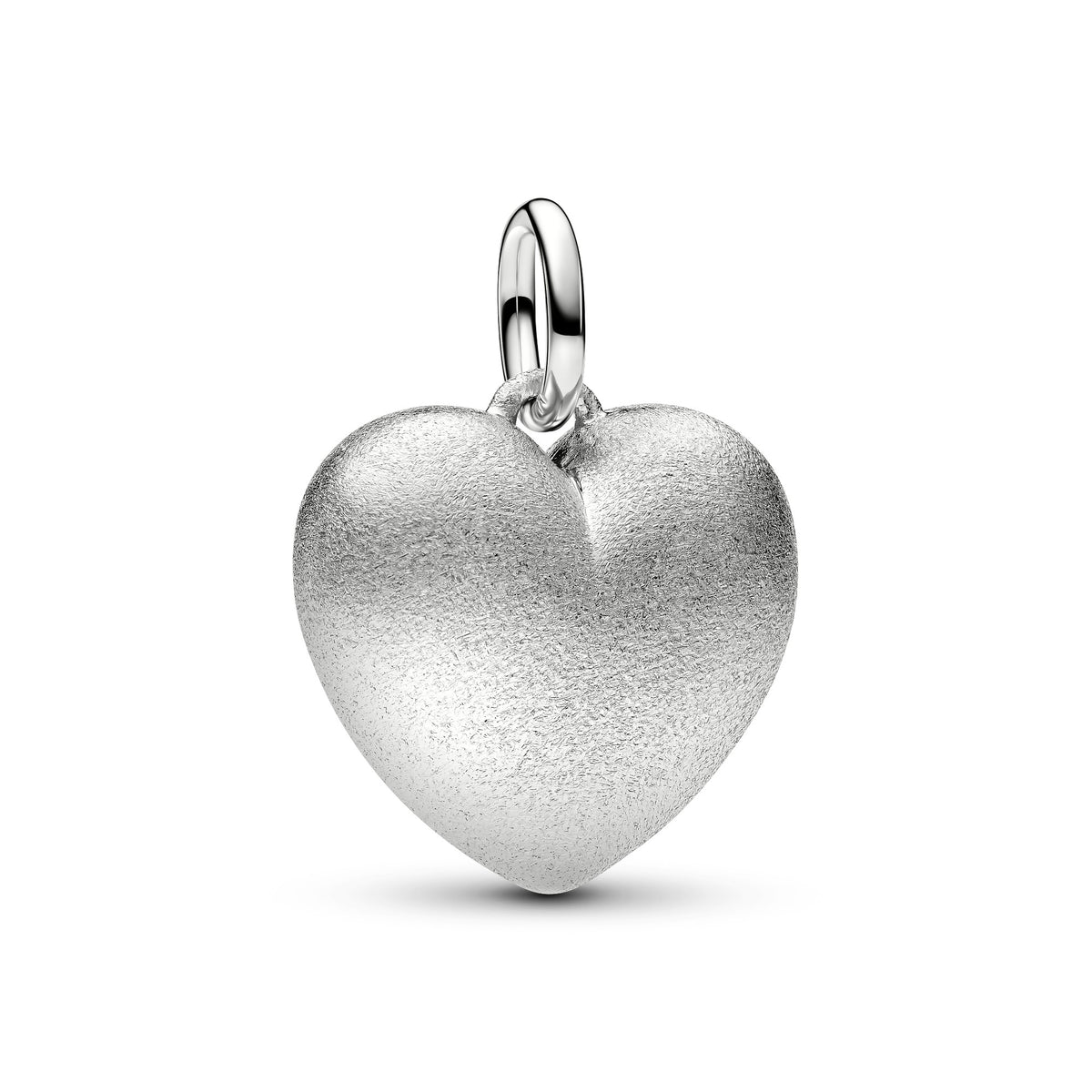 Pandora Matte Bolle Hart Hangende Bedel platinaverguld