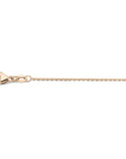 18K rosegoud collier anker gediamanteerd 1,1 mm 41 - 43 - 45 cm 7400007 - PansiteNederland.nl