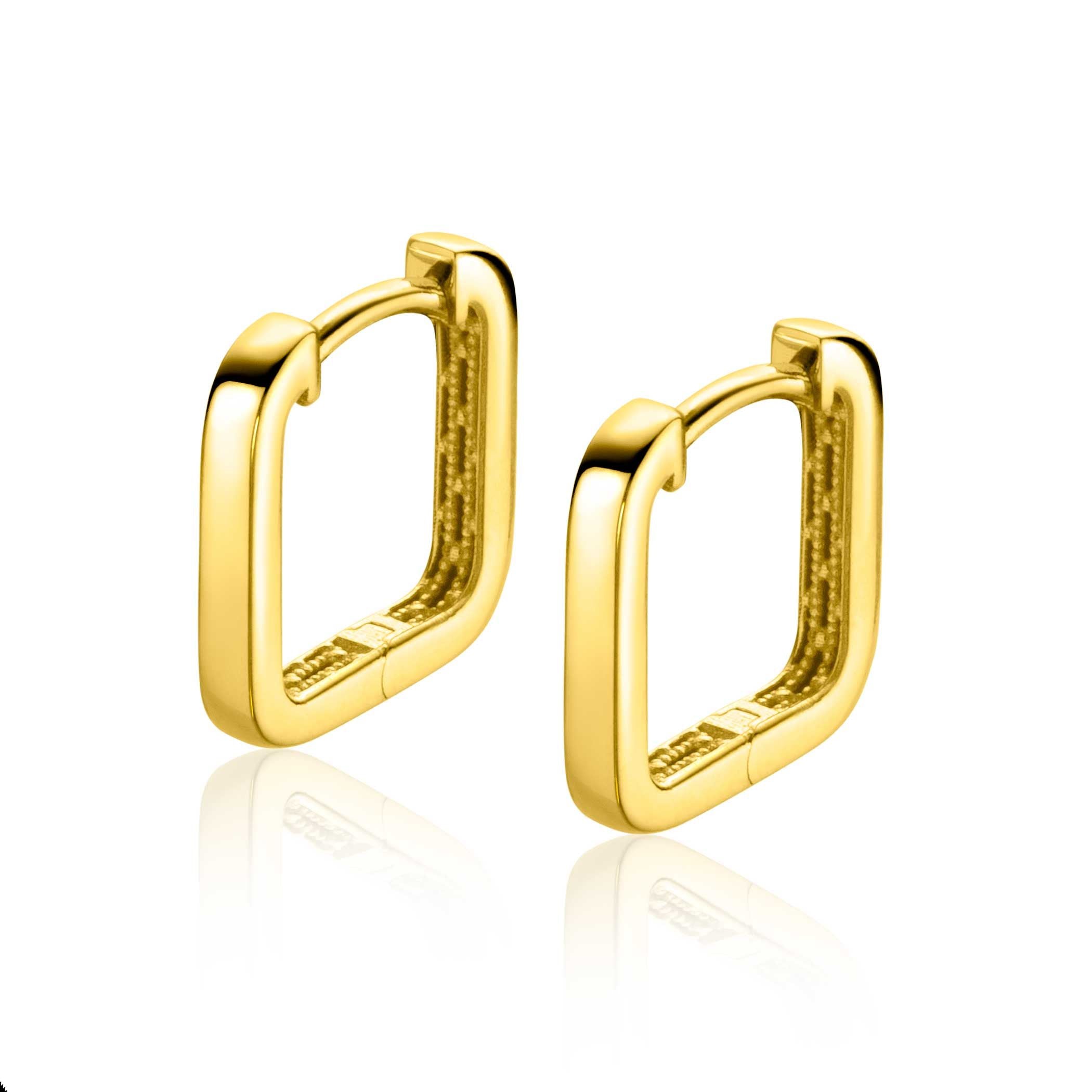 ZINZI 14K Gouden Oorbellen ZGO323 12mm