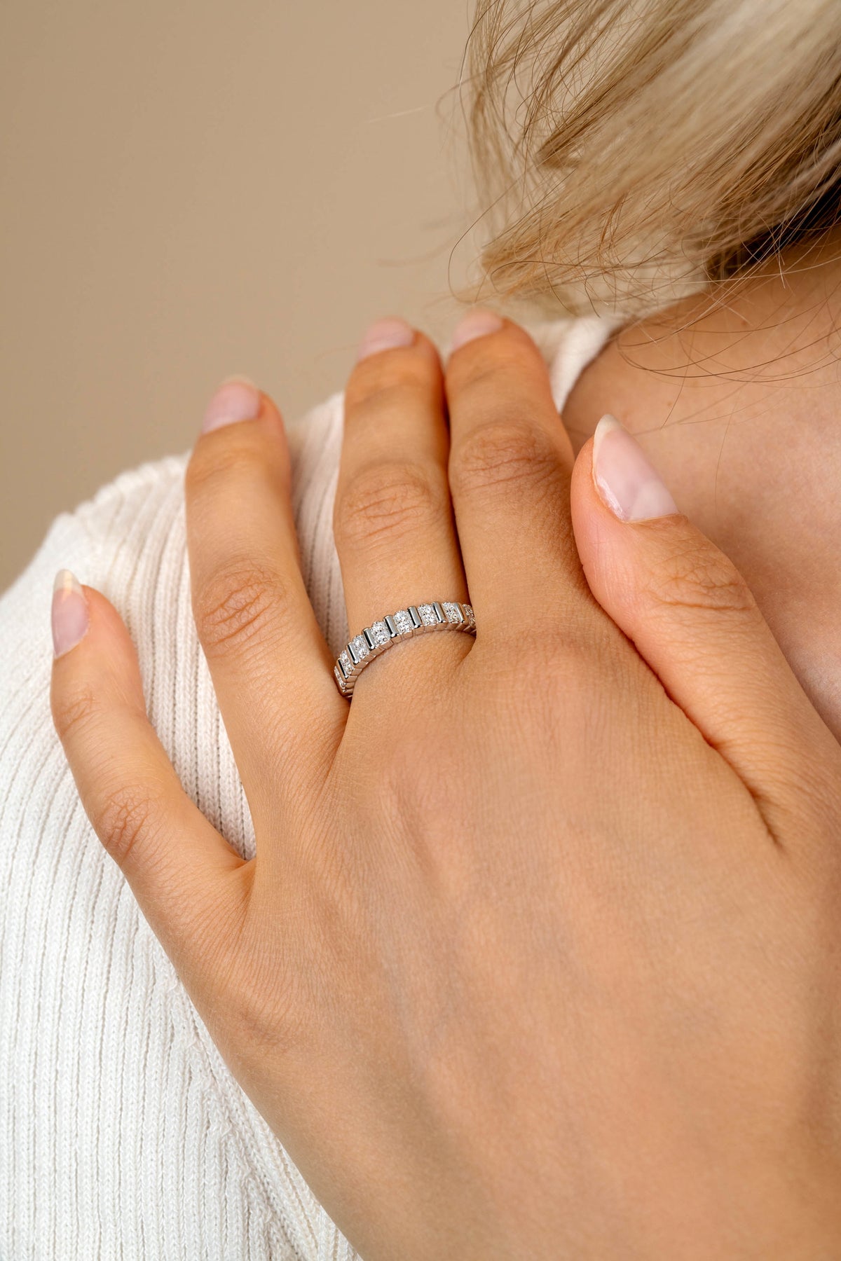 ZINZI Zilveren Ring met Witte Zirkonia ZIR2686