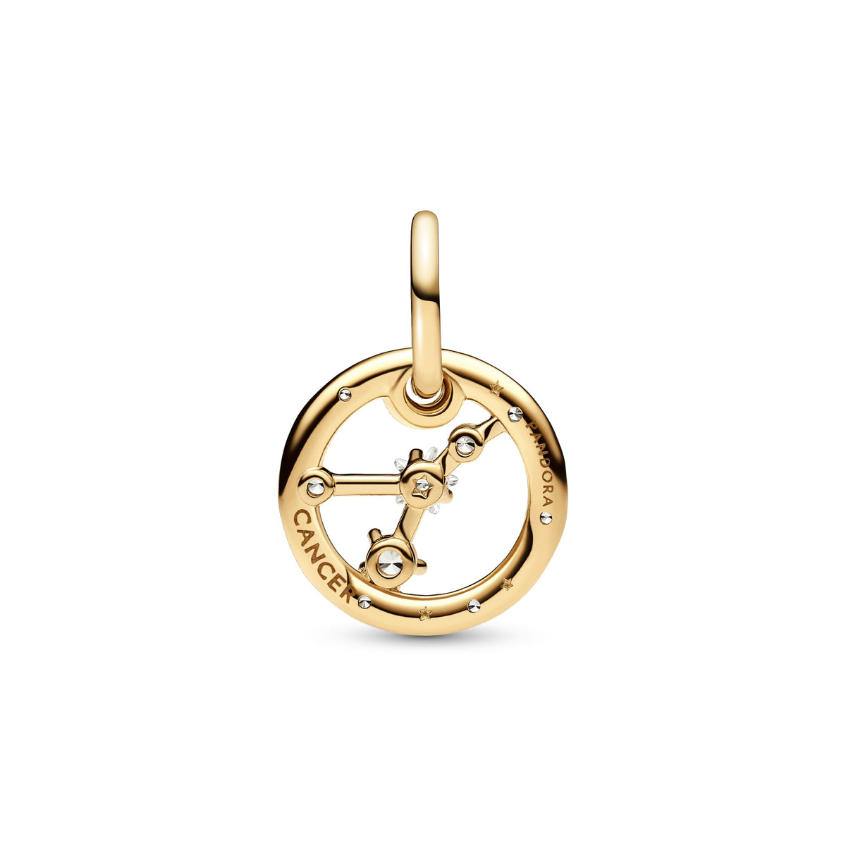 Pandora Dierenriem hangende bedel kreeft goudverguld 762708C01