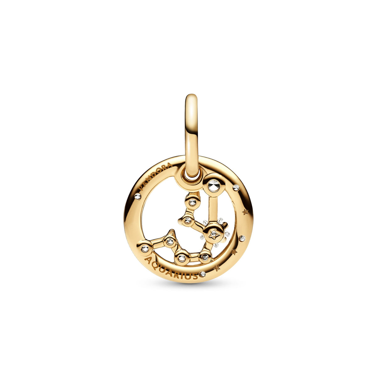 Pandora Dierenriem hangende bedel Waterman goudverguld 762717C01