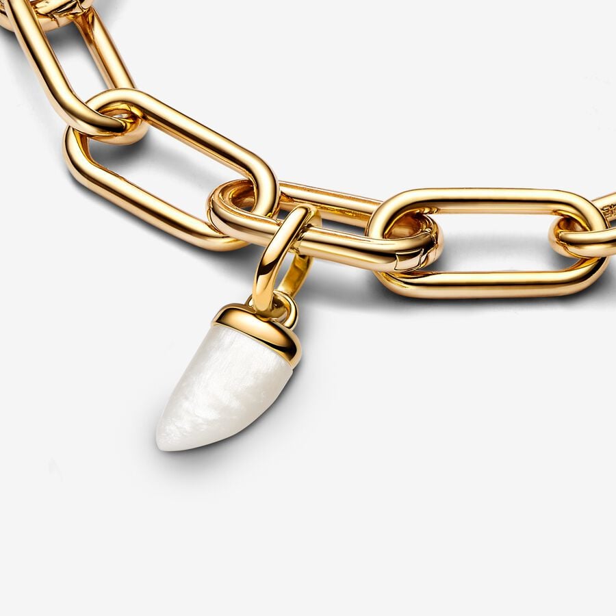 Pandora ME Haaientand mini hangende bedel goudverguld - 763373C01