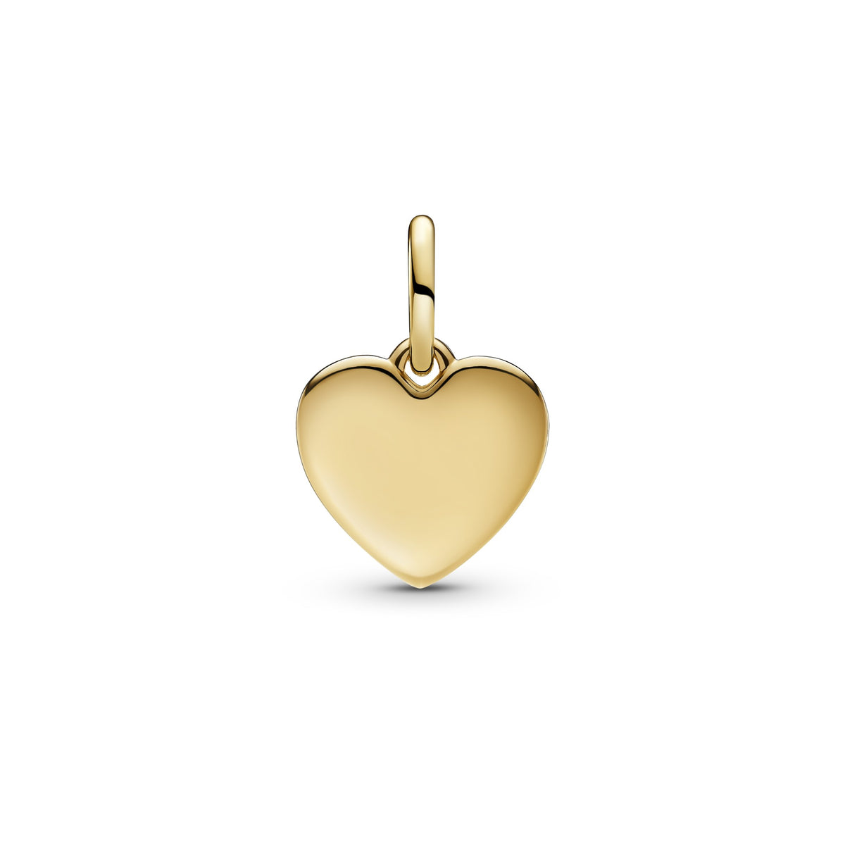 Pandora Hangende bedel met graveerbaar love-hart goudverguld 763604C01