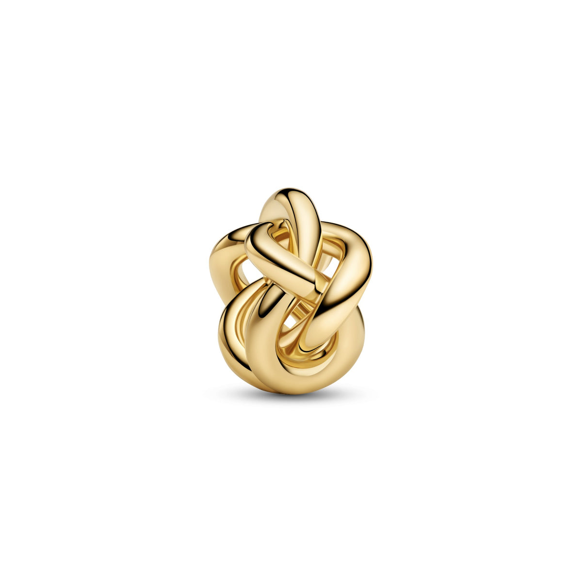 Pandora Infinity Knot-bedel goudverguld