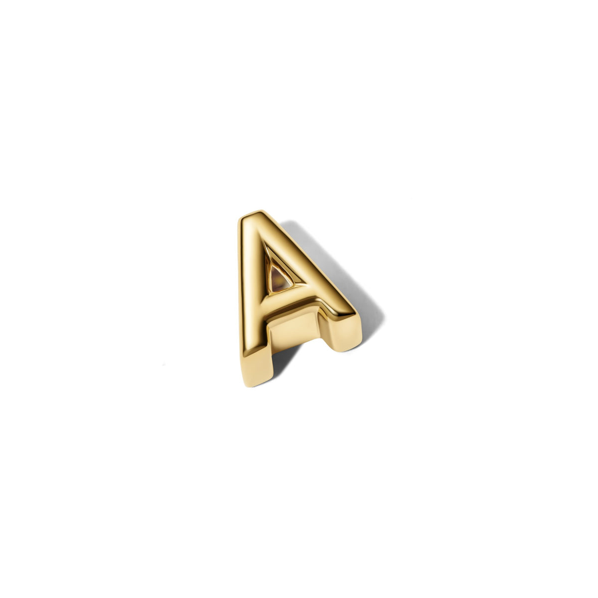 Pandora Letter A Alfabetbedel goudverguld 763947C00