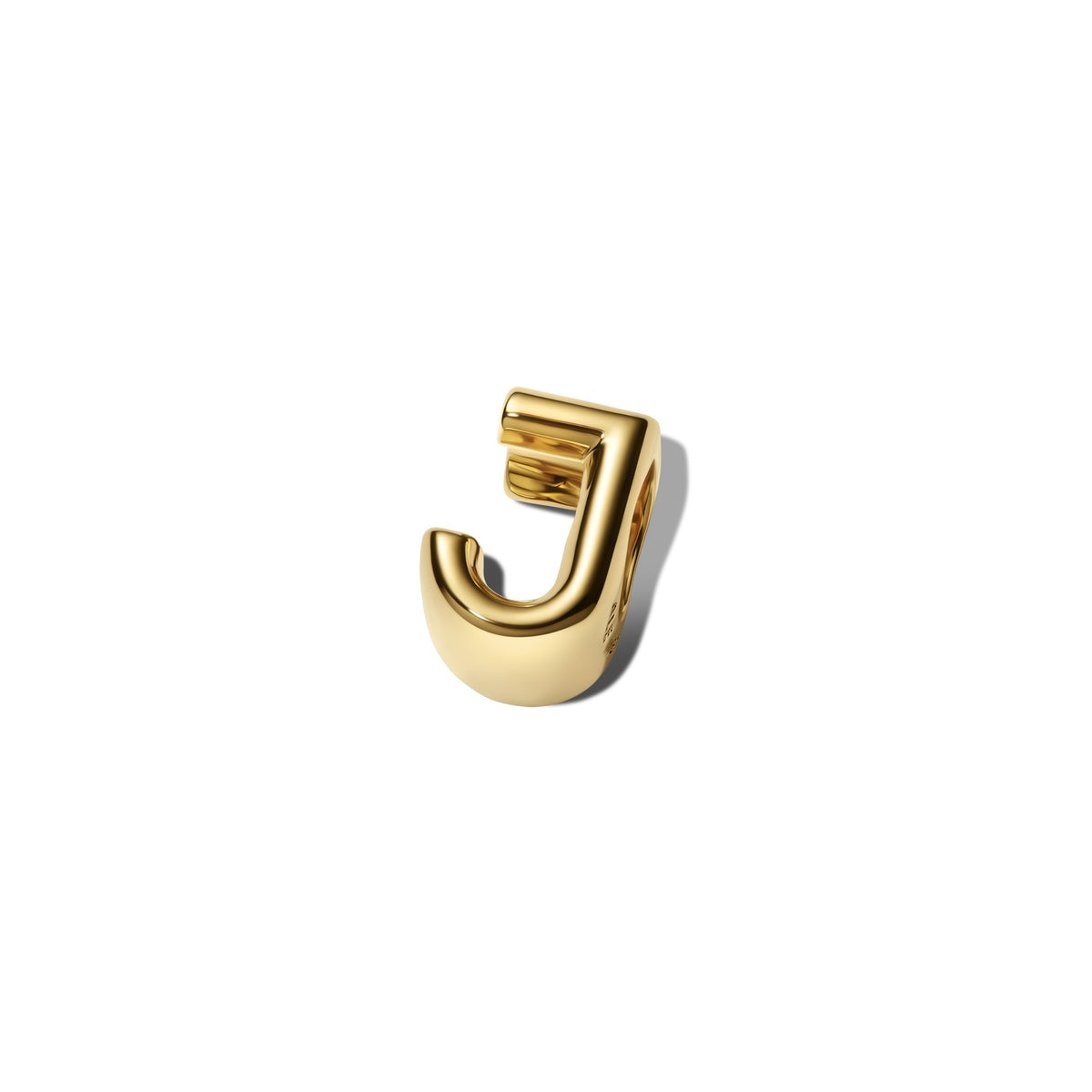 Pandora Letter J Alfabetbedel goudverguld 763956C00