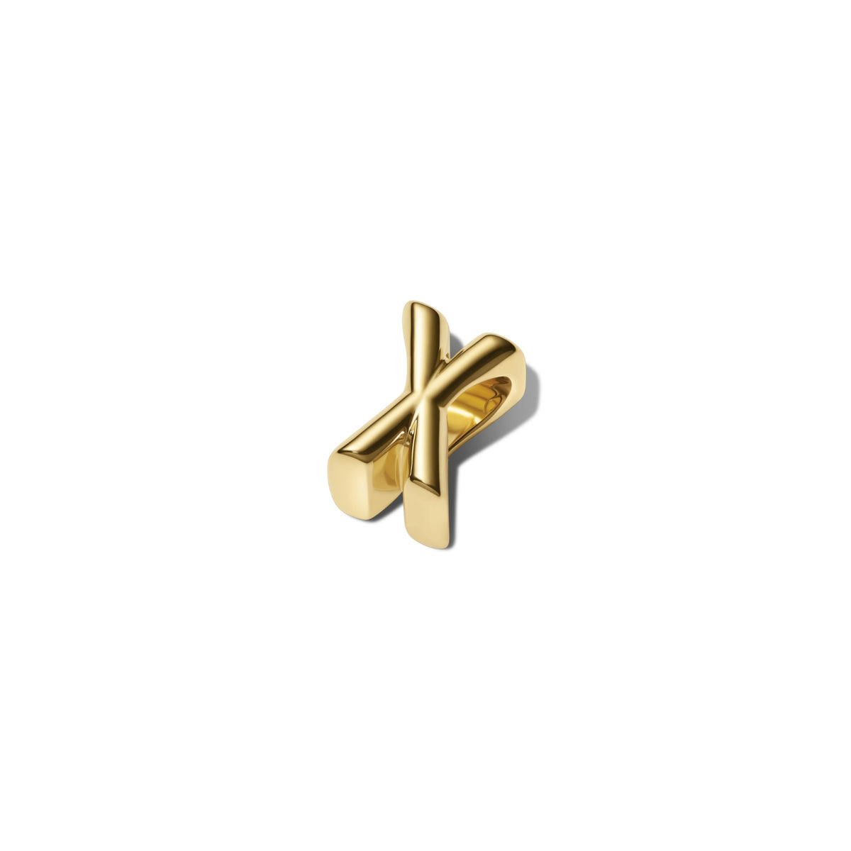 Pandora Letter X Alfabetbedel goudverguld 763970C00