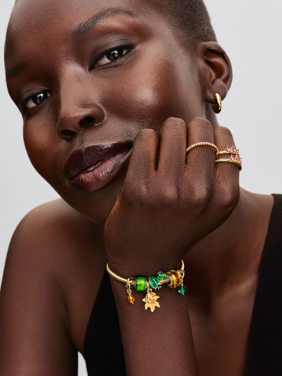 Pandora Bedel Disney Rapunzel magische bloem glow-in-the-dark 764020C01