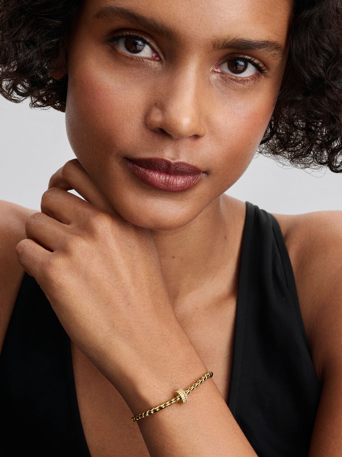 Pandora Clipbedel geribbeld 764078C01