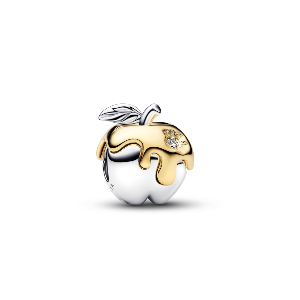 Pandora Disney Sneeuwwitje Giftige Appel Hangende Bedel bicolor zilver en goudverguld