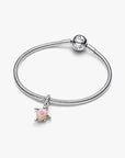 Pandora Roze Zeeschildpad Club Charm 764432C01 – Zilver & Verguld