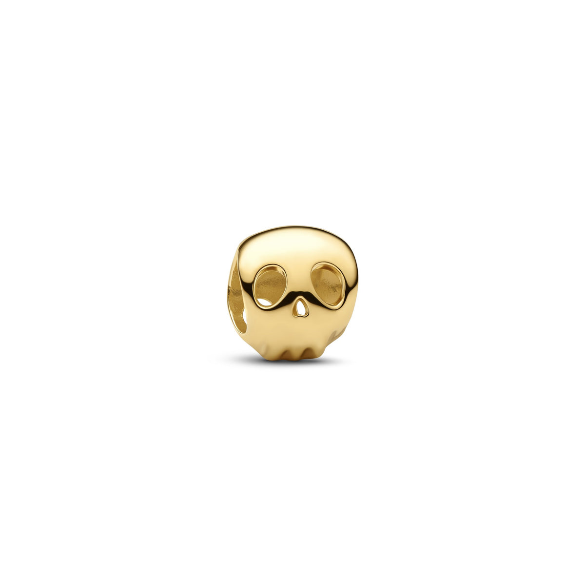Pandora Schedel Mini Bedel goudverguld