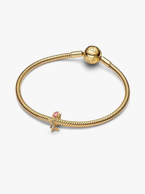 Pandora Tulp Opengewerkte Bedel goudverguld - 764555C01