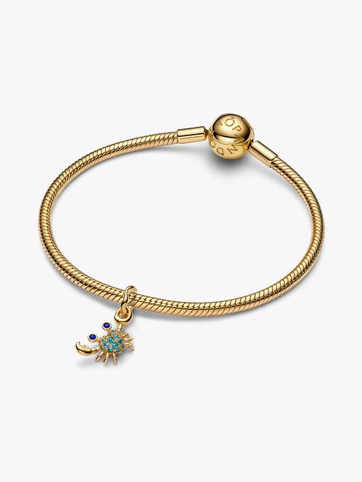 Pandora Krab Hangende Bedel goudverguld 764684C01