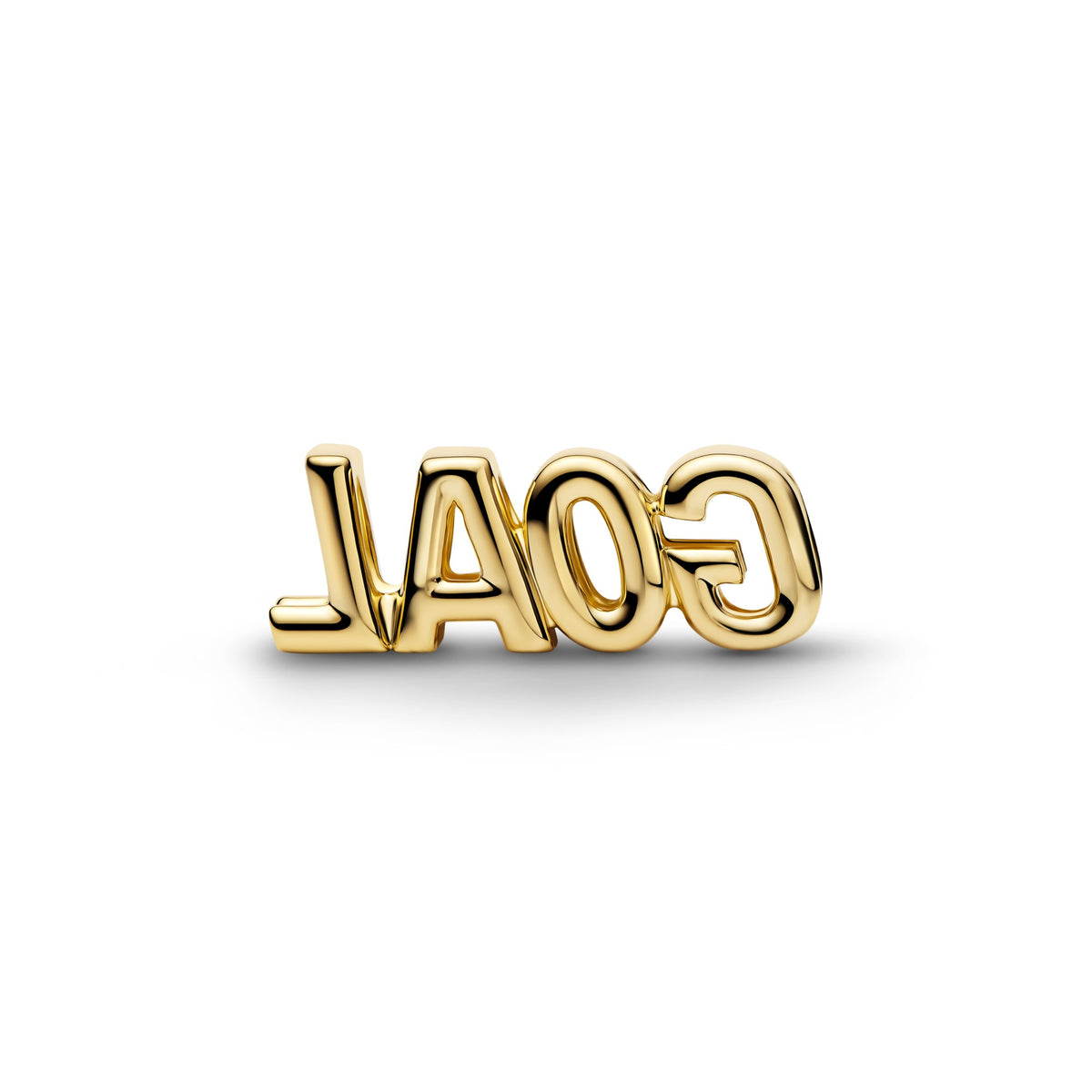 Pandora Goal Tekst Bedel goudverguld 764709C01
