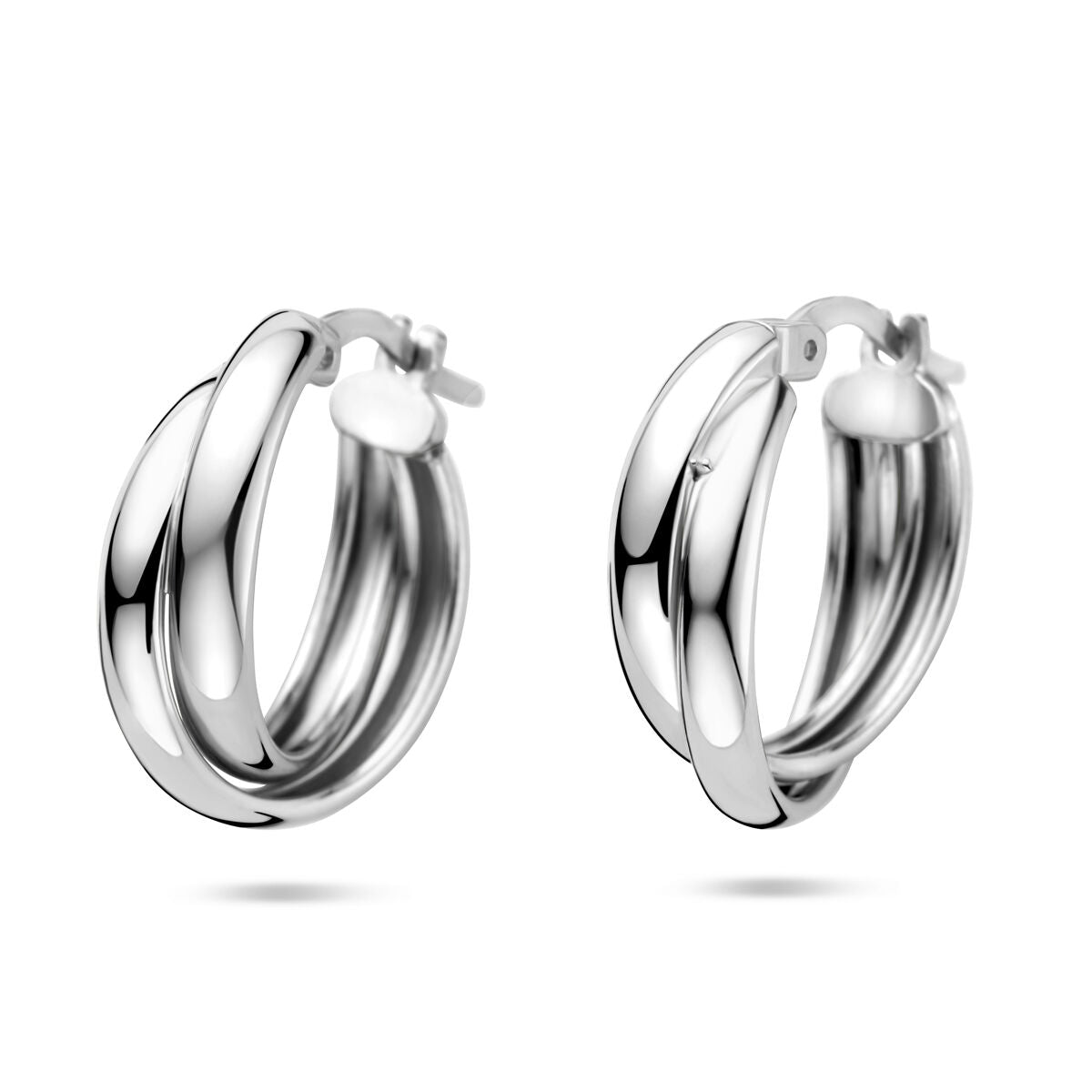 Fantasy Collection Oorbellen 19,5 mm zilver