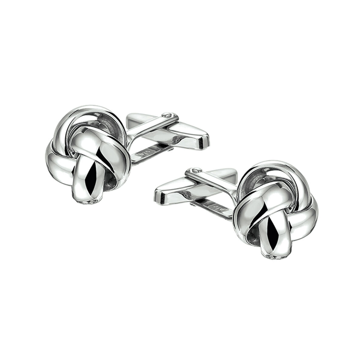 Fantasy Collection Gerhodineerd Zilveren Manchetknopen voor Heren 1320340