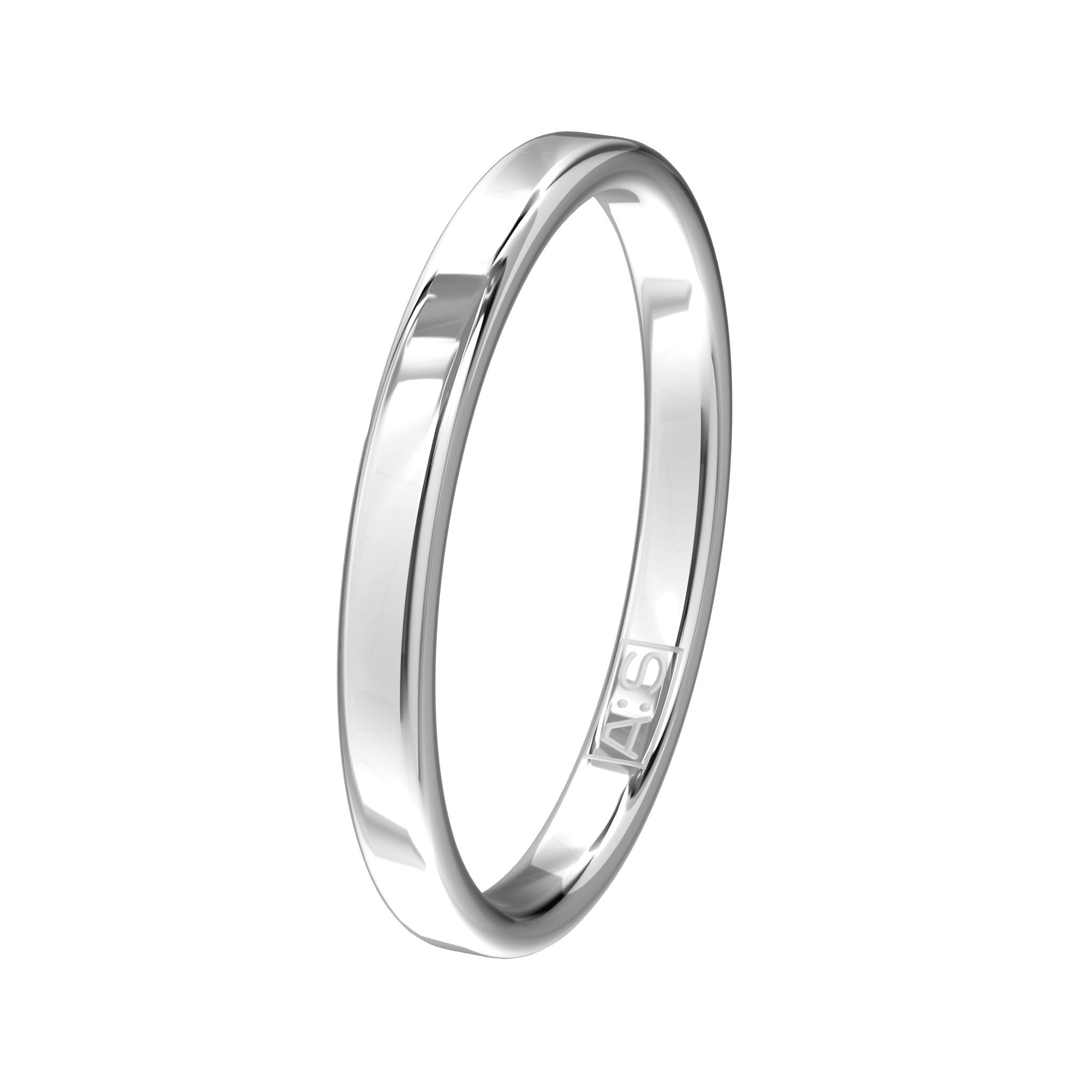 Aller Spanninga Trouwring 102 Zilver