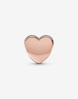 Pandora Engravable heart 14k rose gold-plated charm 782015C00 - PansiteNederland.nl