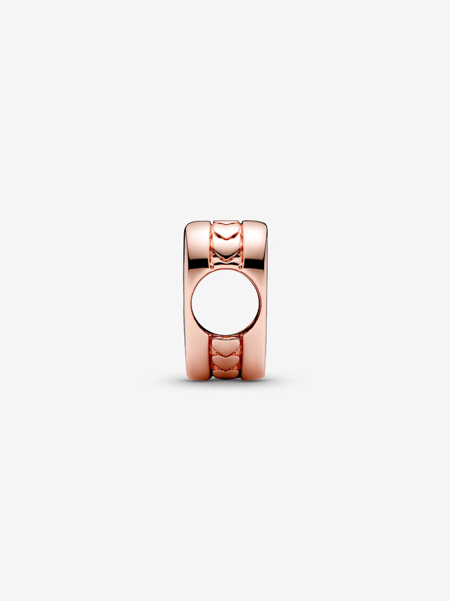 Pandora Graveerbaar Hart Bedel roségoudverguld - 782015C00