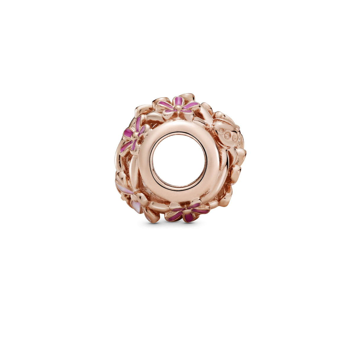 Pandora Opengewerkte Roze Madeliefjes Bedel roségoudverguld 788772C01