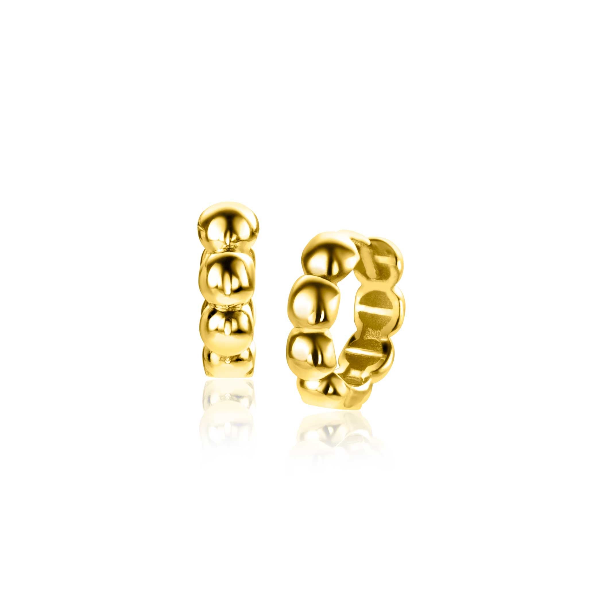ZINZI 14K Gouden Oorbellen ZGO431 11mm