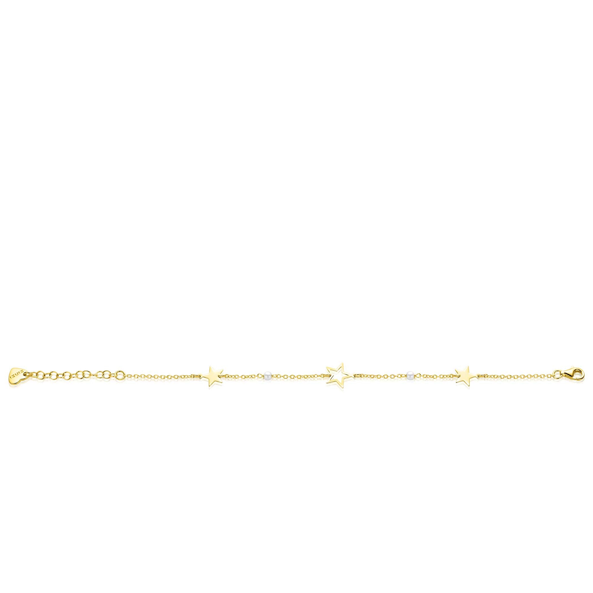 ZINZI Verguld Zilveren Armband 17-20 cm - ZIA2780