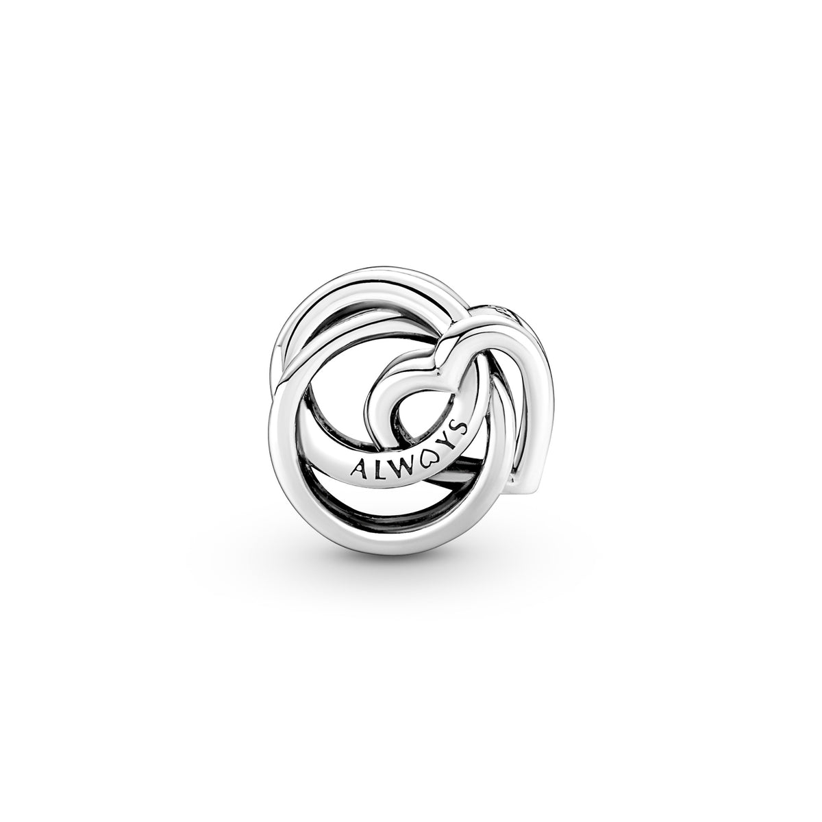 Pandora Hartbedel Familie Altijd Omarmd zilver 791507C00