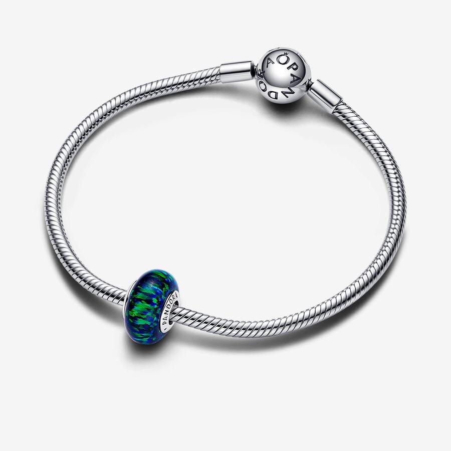 Pandora Opalescent Groene Bedel zilver - 791691C04