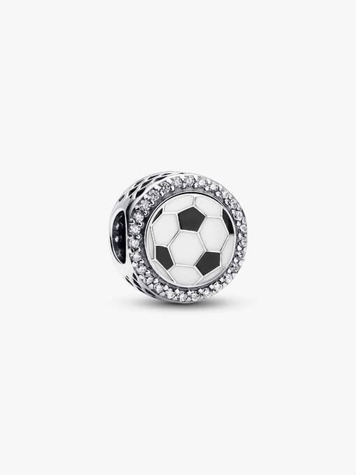 Pandora Graveerbare Team Bride Bedel zilver 792016CZ_E089