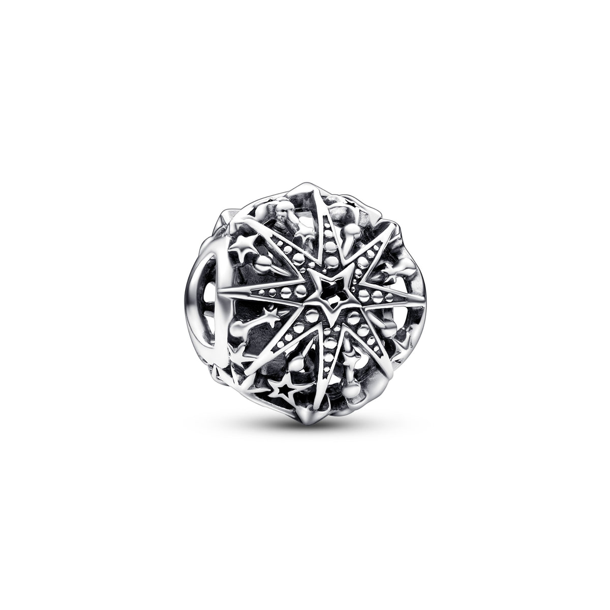 Pandora Bedel Sneeuwvlok zilver