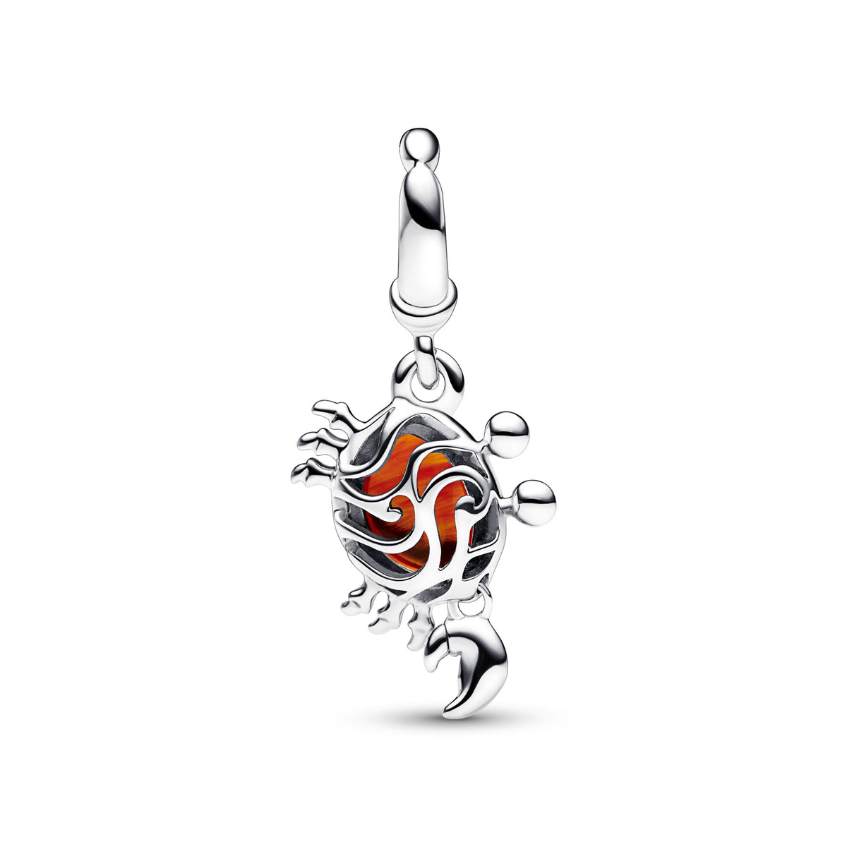 Pandora Disney De Kleine Zeemeermin Sebastiaan de Krab Hangende Bedel zilver 792694C01