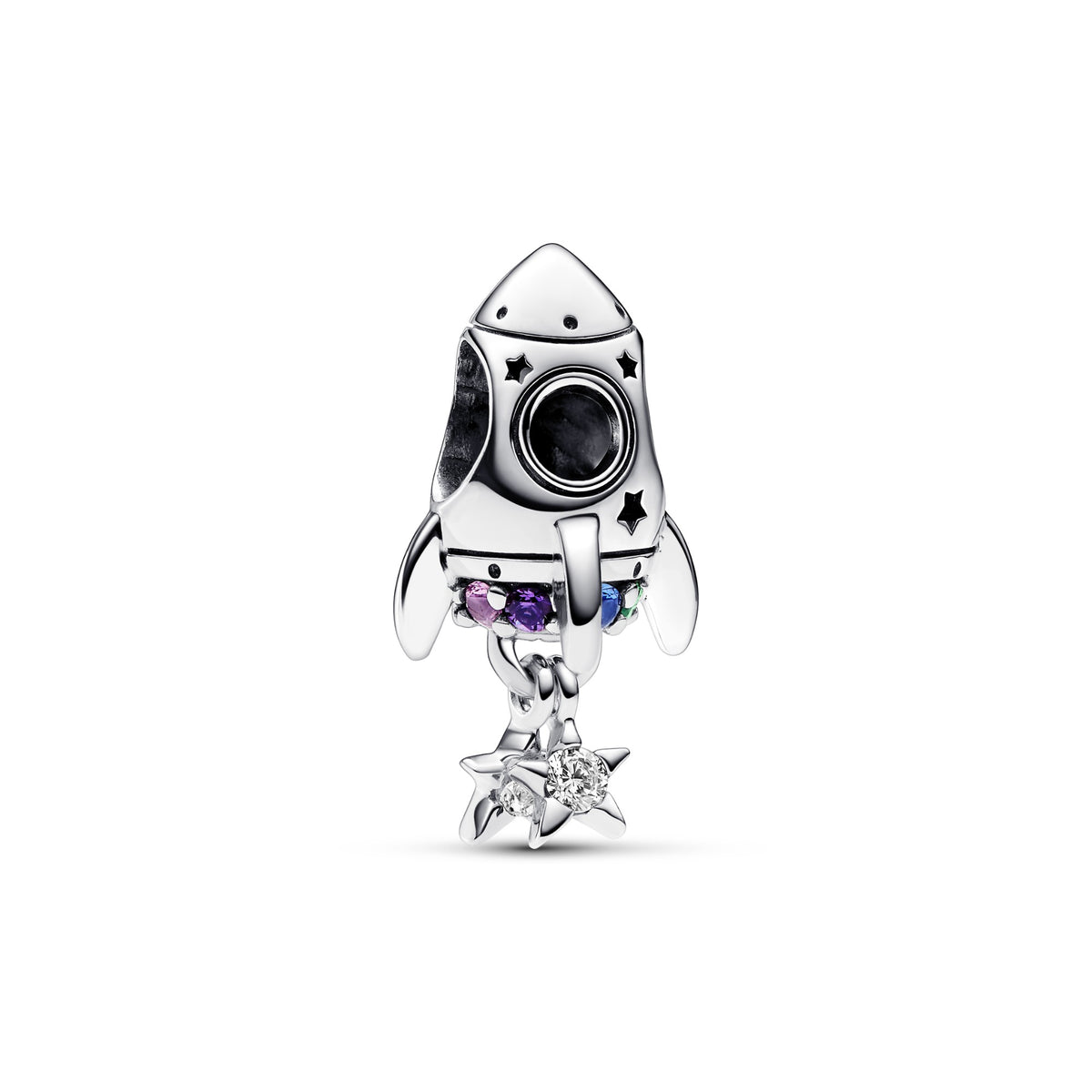 Pandora Space Love Rocket Bedel zilver