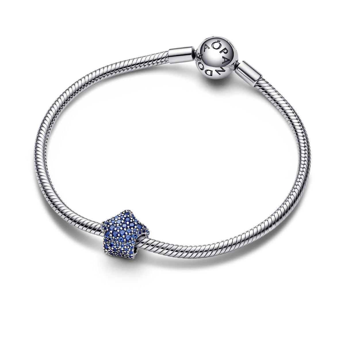 Pandora Gedurfde Pavé Sterbedel zilver 793026C01