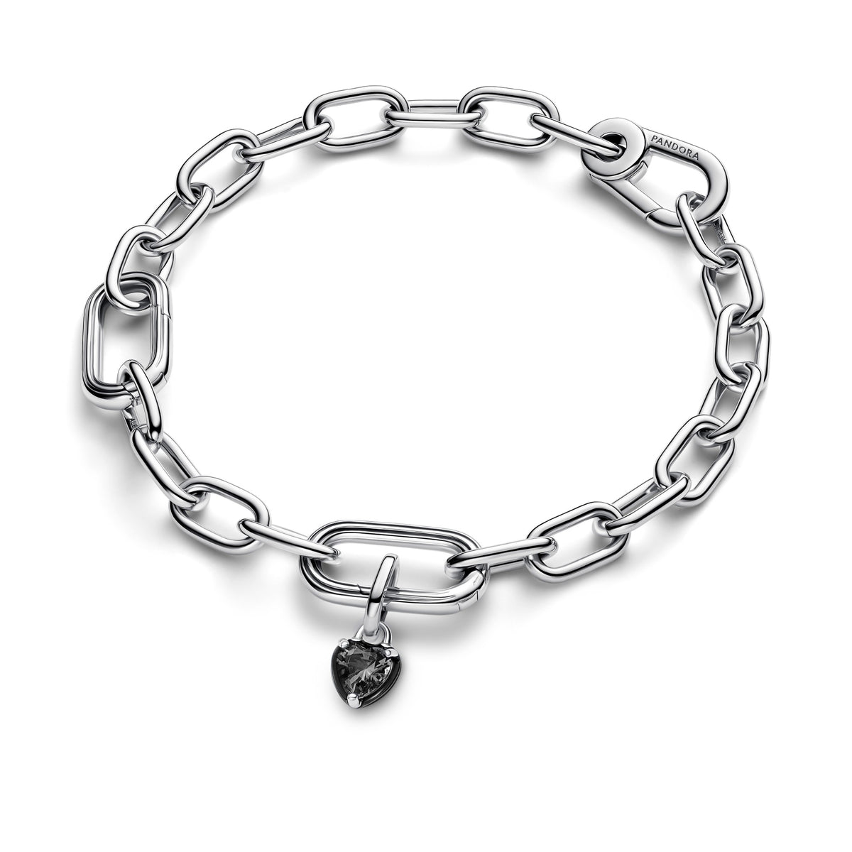 Pandora ME Black Chakra Heart Hangende Bedel zilver 793042C01