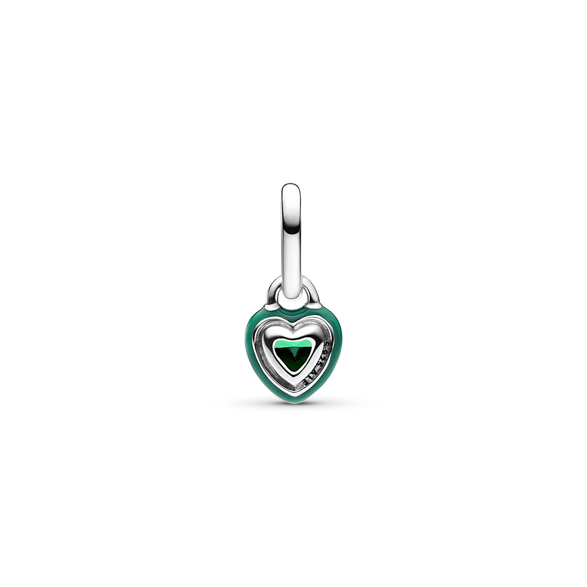 Pandora ME Groene Paarse Chakra Hart Mini Hangende Bedel zilver 793042C03
